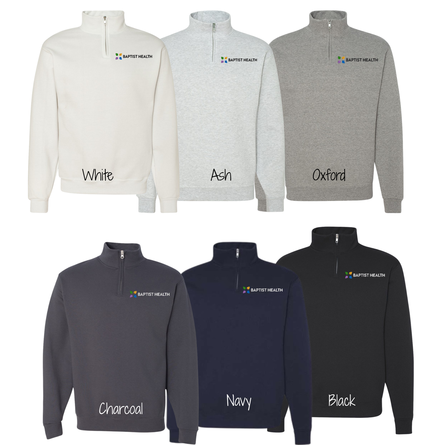 Baptist Health Quarter Zip - Logo Only