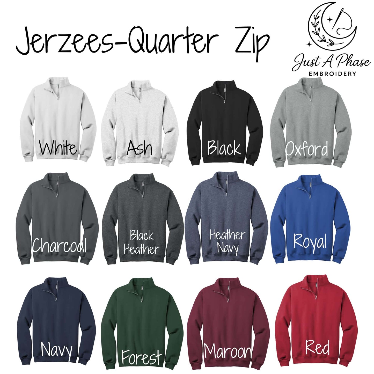 UK St. Claire Quarter Zip - LOGO & CREDENTAILS