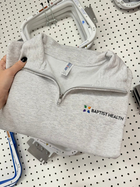Baptist Health Quarter Zip - Logo Only