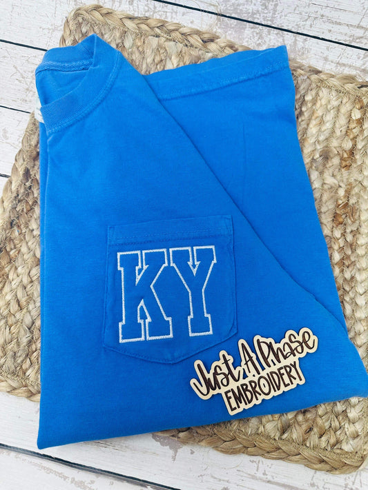 KY Outline Pocket Tee