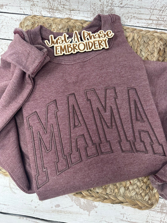 MAMA Monochromatic Crewneck